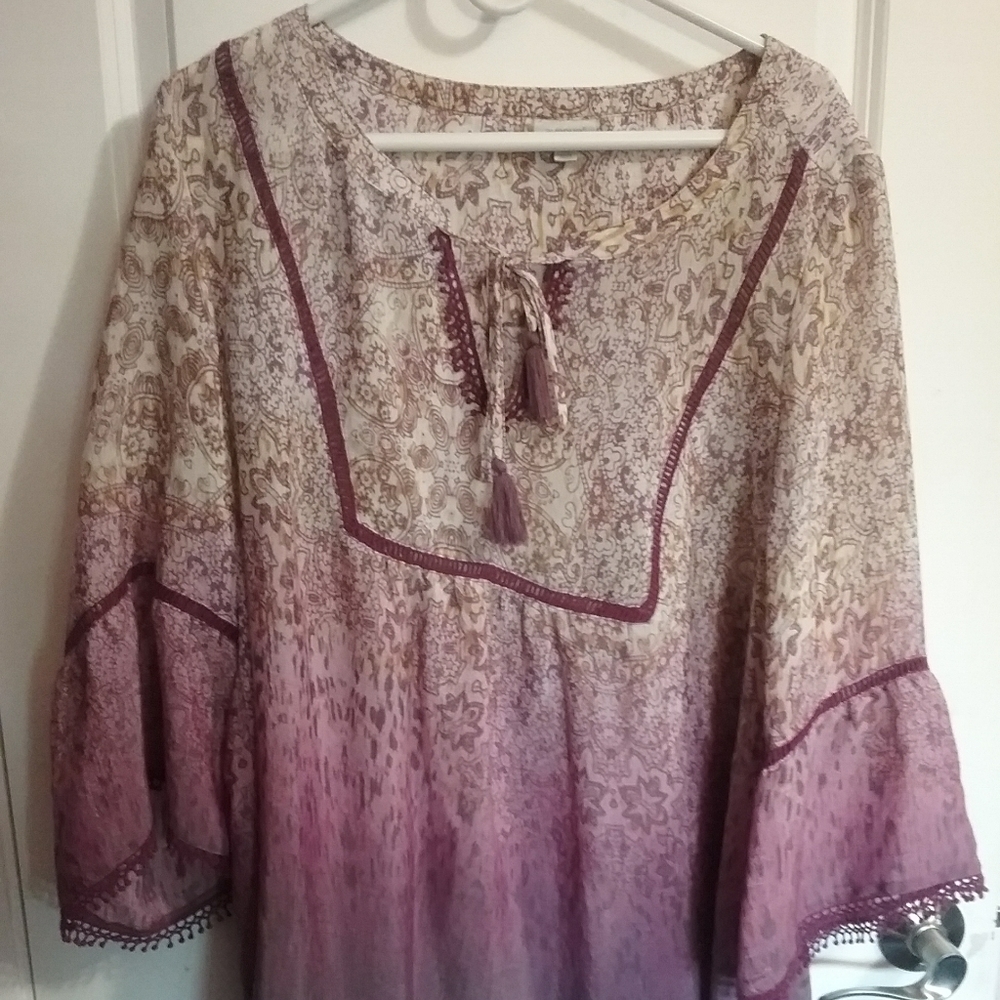 Boho Peasent Top